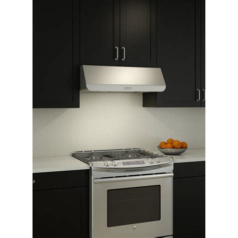 broan duct-free under cabinet range hood recirculation kit stainless steel|broan 30 range hood stainless.